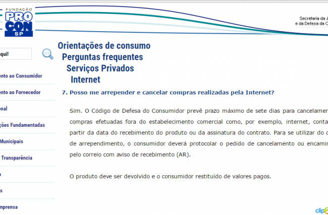 Como Cancelar Compras Feitas pela Internet