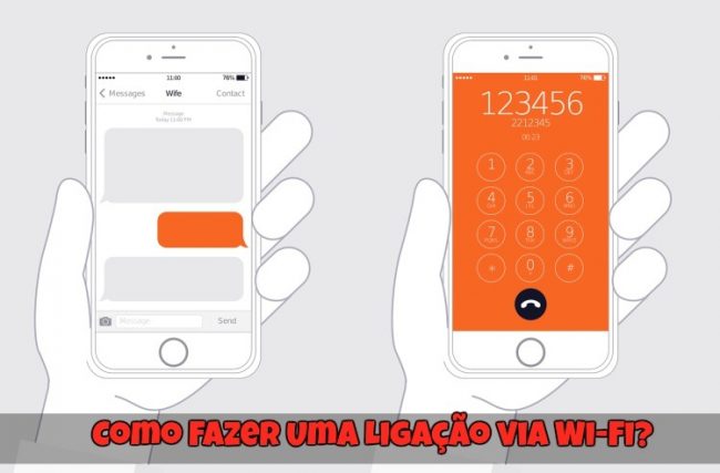 Como Fazer Uma Ligação via Wi-Fi?