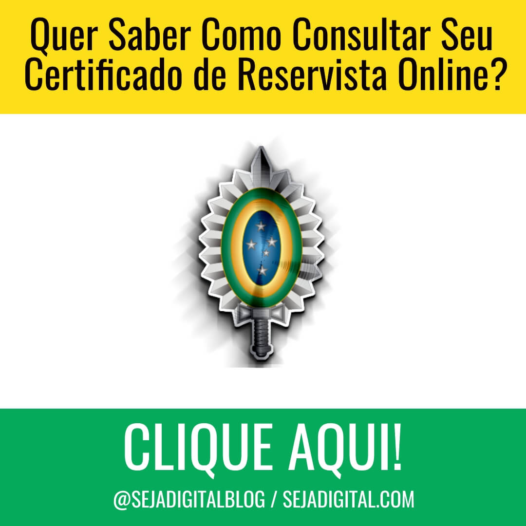Como Consultar Certificado de Reservista Online?