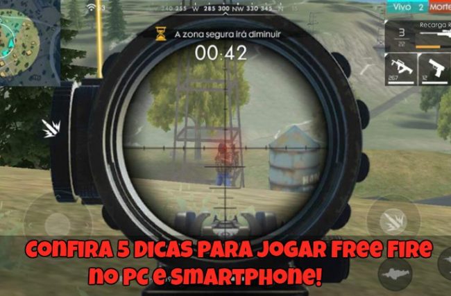 Confira 5 Dicas para Jogar Free Fire no PC e Smartphone!