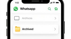 WhatsApp Arquivado Some Sozinho